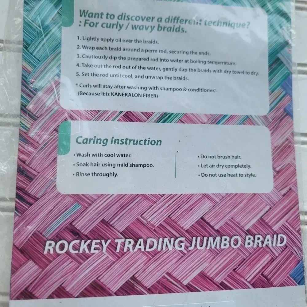 Rockey Trading Jumbo Braid 100% Kanekalon Hair Color # 30